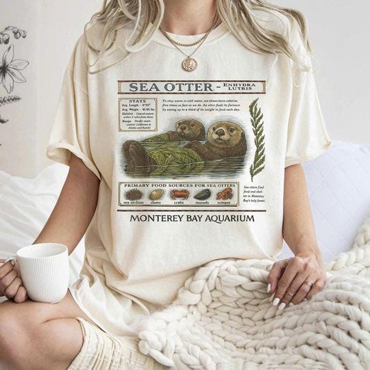Discover Monterey Bay Aquarium Shirt, Sea Otters Shirt, Swift California Music Video T-Shirt