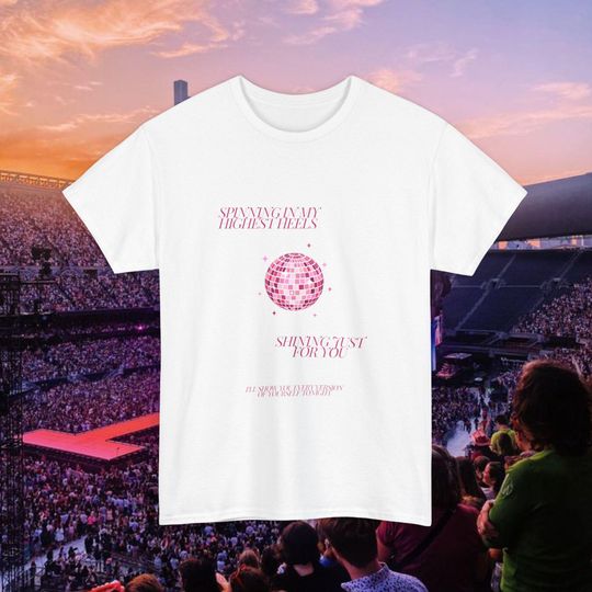 Mirrorball T-Shirt: taylorrrr version Eras Tour Tee
