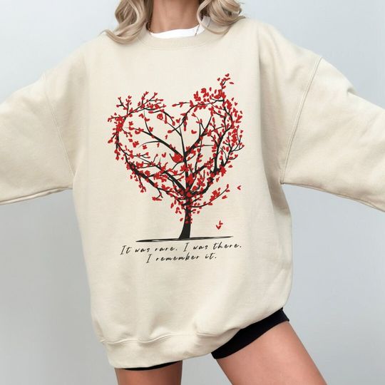 All Too Well Sweatshirt, Concert Crewneck, Gifts for Her, Gildan 18000 Unisex Sweatshirt