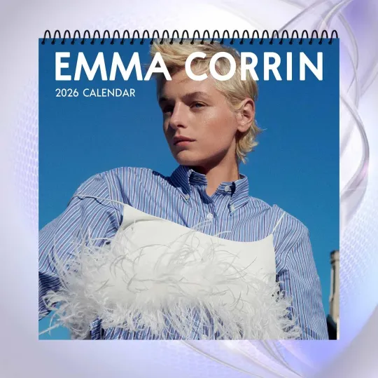 Discover Emma Corrin 2026 Calendar, Modern Style Wall Calendar, Minimalist Fashion Gift