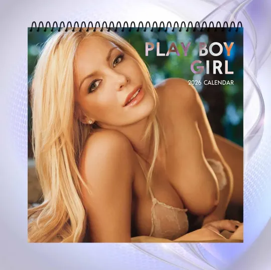 Playboy Girl 2026 Calendar, Sexy Model Wall Calendar, Collectible Fan Gift