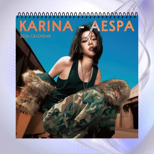 Discover Karina AESPA 2026 Calendar, Kpop Girl Group Wall Calendar, Fan Gift