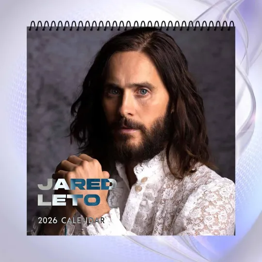 Discover Jared Leto 2026 Calendar, Celebrity Wall Calendar Gift for Music & Movie Fans