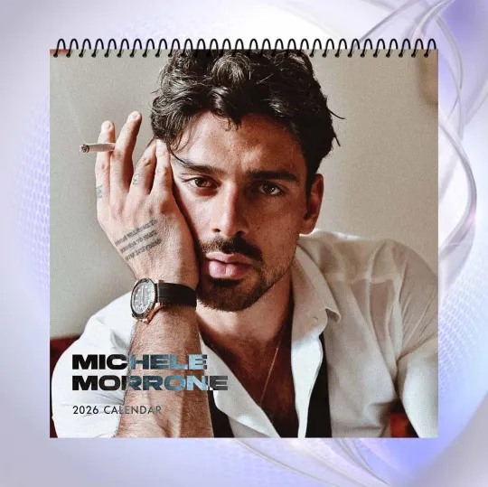 Discover Michele Morrone 2026 Wall Calendar, Handsome Actor Photo Gift for Fans
