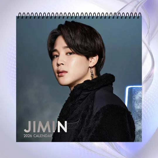 Jimin 2026 Calendar, Kpop Idol Wall Calendar, BTS Member Fan Gift Idea