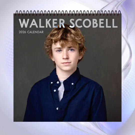 Discover Walker Scobell 2026 Calendar, Teen Actor Fan Calendar, Celebrity Wall Gift