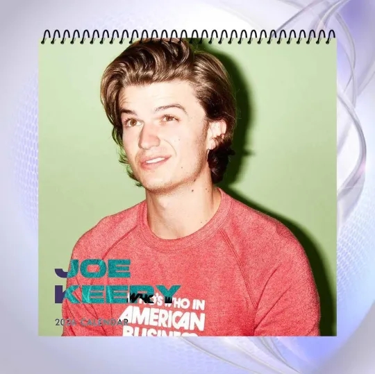Joe Keery 2026 Calendar, Celebrity Wall Calendar Gift for Stranger Things Fans