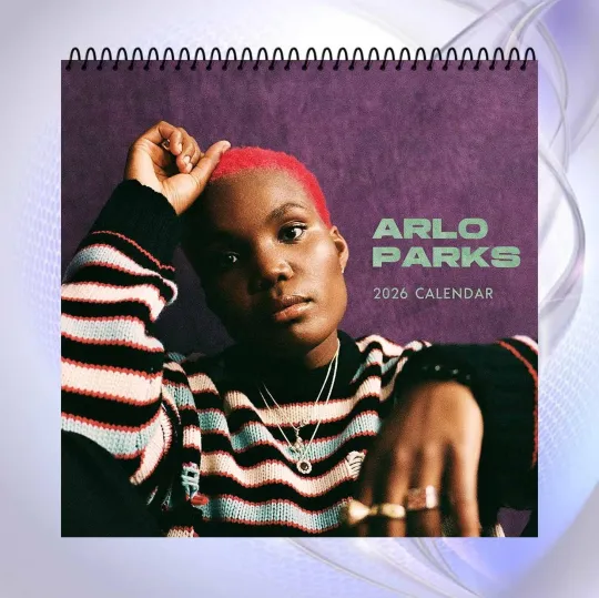 Arlo Parks 2026 Wall Calendar, Indie Music Art Print, Modern Home Decor Gift