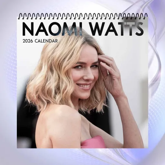 Discover Naomi Watts 2026 Calendar, Elegant Hollywood Icon Wall Calendar