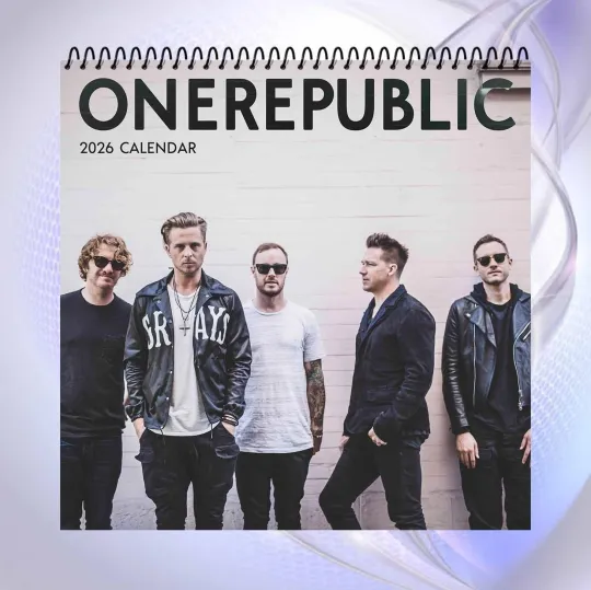 Discover OneRepublic 2026 Calendar, Pop Rock Band Wall Calendar, Music Fan Gift Idea