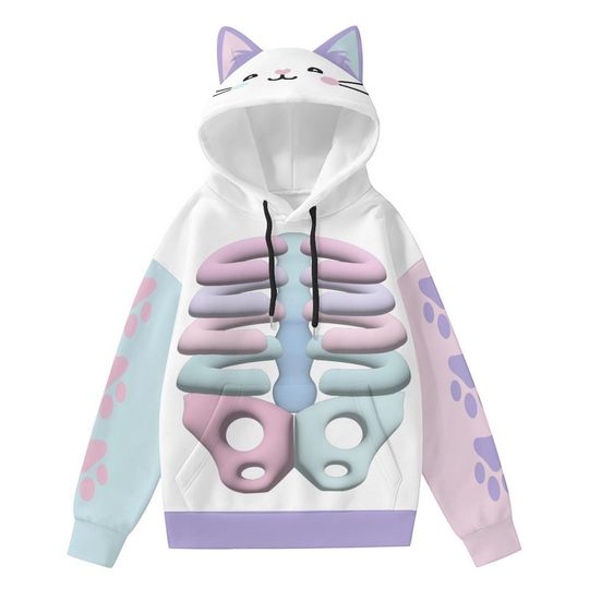 Discover Kawaii Heaven Women's Cat Ear Hoodie
