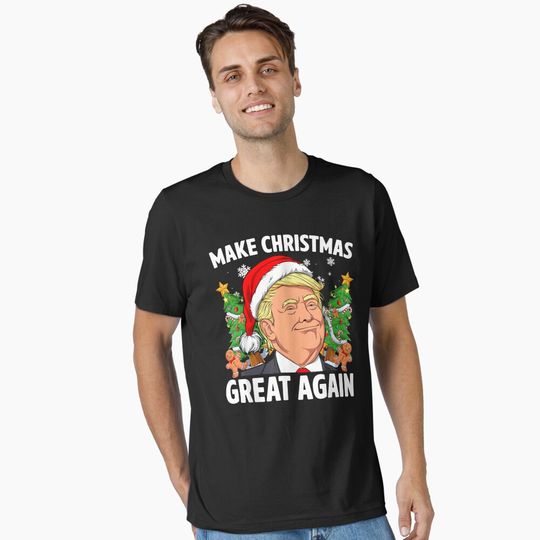 Trump Make Christmas Great Again Ugly Christmas Sweaters Essential T-Shirt