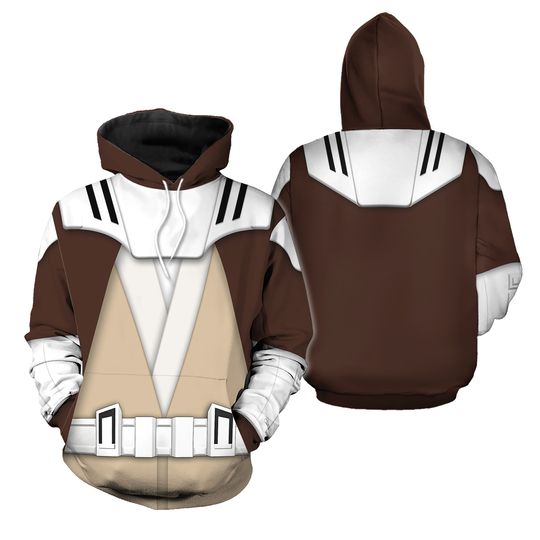 Mace Windu Costume Hoodie, Star Wars Jedi Costume Shirt, Clone Wars Hoodie, Star Wars Jogger, Workout Jogger, Men's Disney Costume
