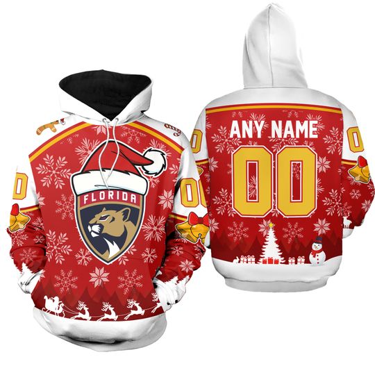 Florida Panthers Special Merry Christmas Hoodie Gift Fan Hockey
