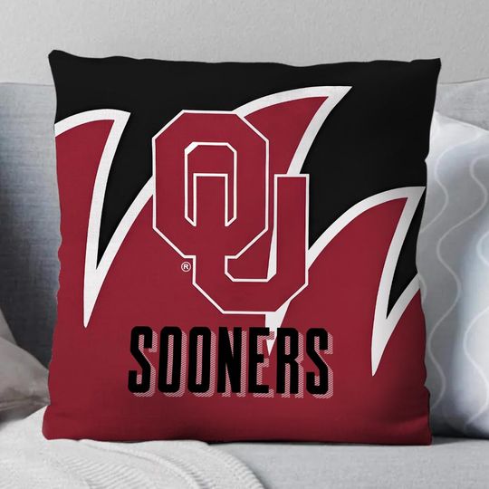 Oklahoma Sooners Splash Pillow