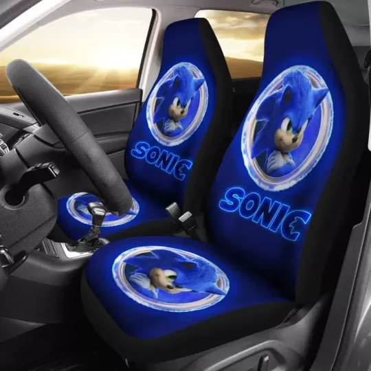 Discover Sonic Car Seat Covers Sonic The Hedgehog Movies
