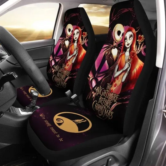 Discover Nightmare Before Christmas Cartoon Car Seat Covers