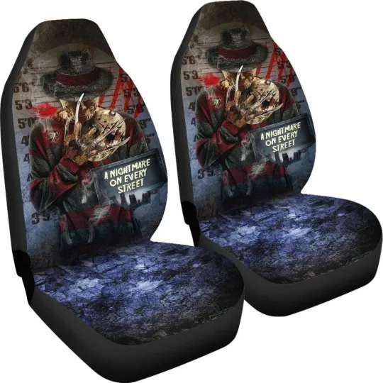 Discover Freddy Krueger Car Seat Covers Custom A Nightmare on Elm Street Movie