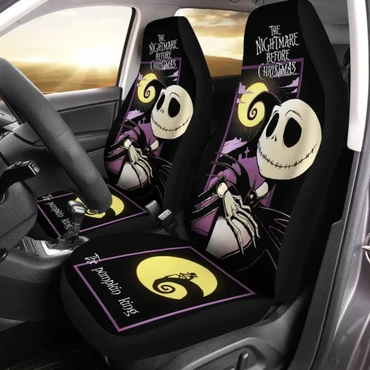 Hurt Jack In Moonlight Nightmare Before Christmas Car Seat Covers