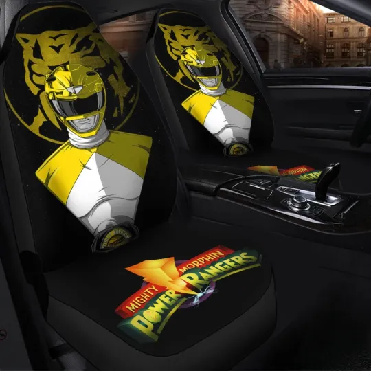 Discover Mighty Morphin Custom Car Seat Covers