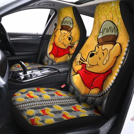 We Are Never Too Old For Pooh Bear Gift For Fans Car Seat Covers