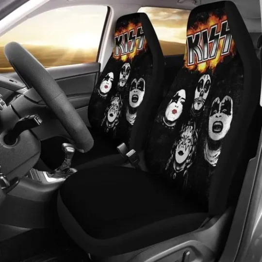 Discover Kiss Band Art Rock Band Car Seat Covers Amazing Gift
