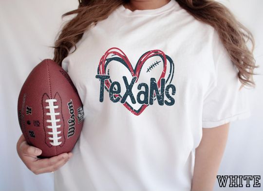 Houston Football T-Shirt, Game Day Tee, Sunday Football Shirt