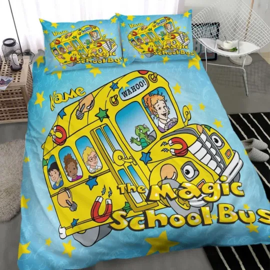 Discover Magic School Bus Bedding Set