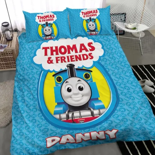 Discover Personalized Thomas The Train Bedding Set