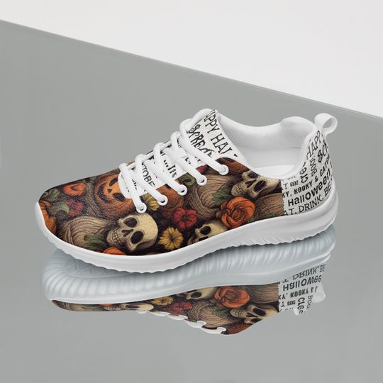 Womens Halloween Shoes, Fall Shoes, Spooky Season, Autumn Shoes, Halloween Gift, Halloween Accessories, Halloween Shoes