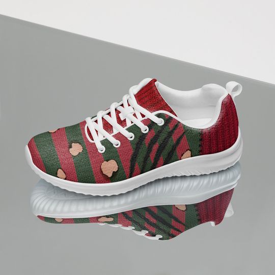 Freddy Krueger Shoes, Womens Freddy Shoes, Nightmare on Elm Street Shoes, Nightmare on Elm Street Gift, Freddy Gift, Halloween Shoes