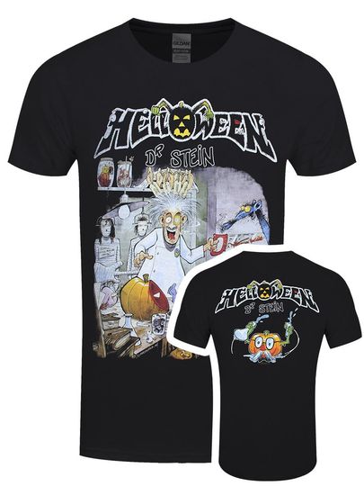 Discover Helloween Dr. Stein Mens Black T-Shirt