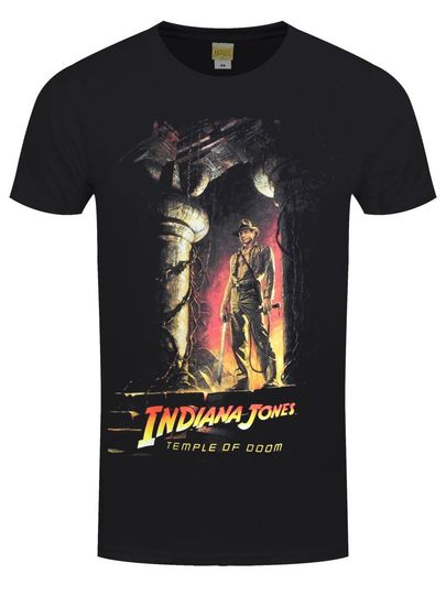 Indiana Jones Temple of Dooom Poster Men's T-Shirt