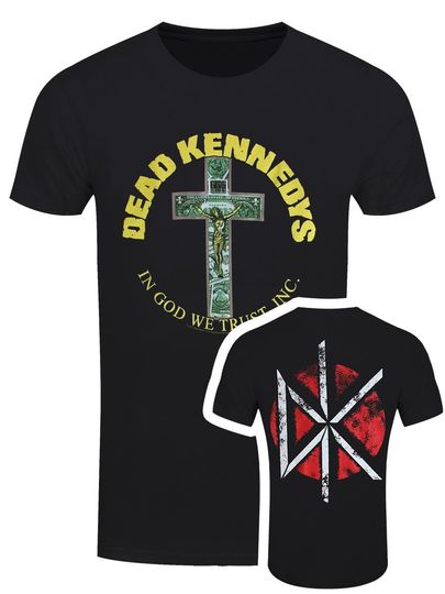 Discover Dead Kennedys In God We Trust Men's Black T-Shirt