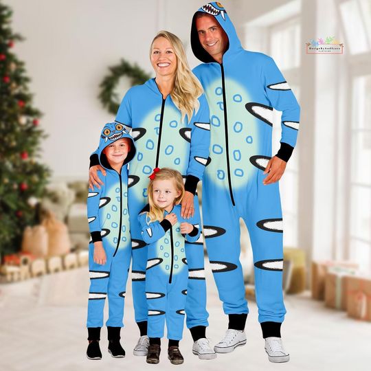 Blue Tiger, Derpi Tiger Jumpsuit, Demon Hunter Cosplay Loungewear, Kpop Kigu Costum