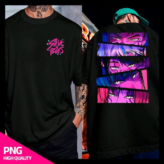 Discover Saja Boys 2 Slide Shirt, Saja Boys Boy Band Shirt, Kpop Demon hunter Inspired Movie Shirt, Demon Hunters Merch, Kpop Shirt Boy Group