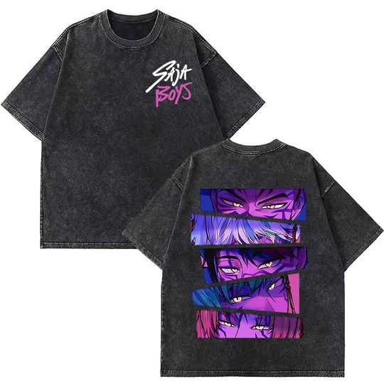 Discover Kpop Demon Hunters Saja Boys Movie Fan T Shirt