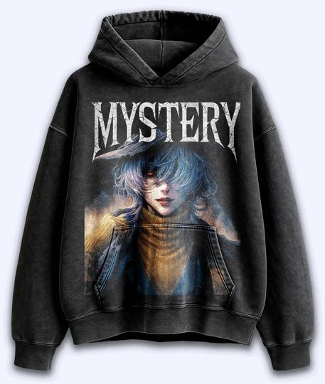 Retro Mystery Saja Boys Demon Hunters Wash Hoodie, Anime Huntrix  Shirt, Unisex Shirt, Vintage Apparel Hoodie, Anime Lover Gift.