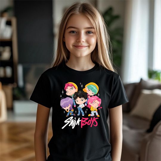 Discover Saja Boys Boy Band Shirt, Kpop Saja Boys Shirt, Saja Boys Fan T-Shirt, Kpop Demon Hunters Kids Tee, Huntrix Youth Shirt, Huntrix Shirt