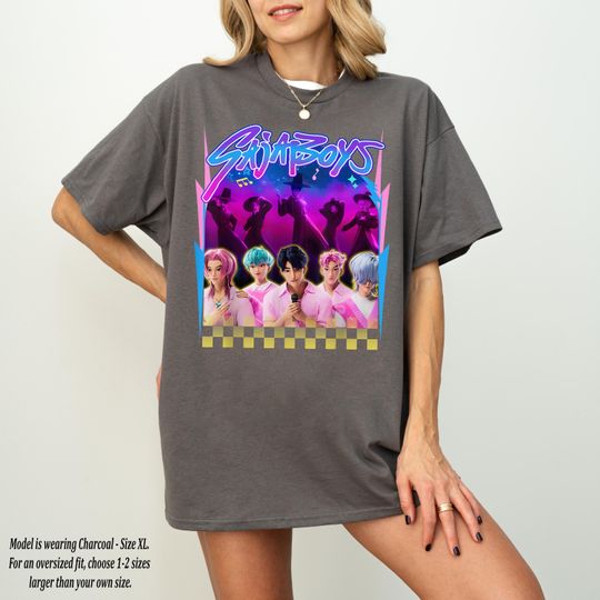 Discover Saja Boys Kpop Band Shirt,Kpop Demon Hunters Movie Shirt,Demon Hunters Merch,KPDH Shirt,Jinu Sweater,Saja Boys Tshirt,Saja Boys Graphic Tee