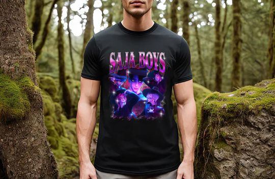 Discover Saja Boys Boy Band Shirt, Kpop Demon Hunters Movie Shirt, Saja Boys Boy Band Shirt, Kpop Demon Inspired Movie Shirt, Saja Boys Huntrix shirt