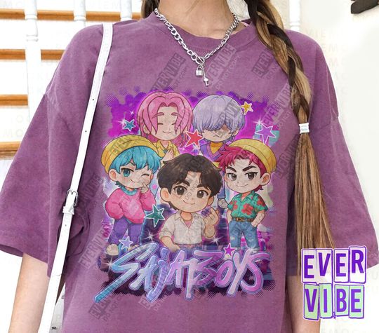 Discover Kpop Saja Boys Shirt, Kpop Demon Hunters Saja Band Shirt, Huntrix Girls Shirt, Mira Rumi Zoey Derpy Jinu Tee, Gift For Saja Boys Fans