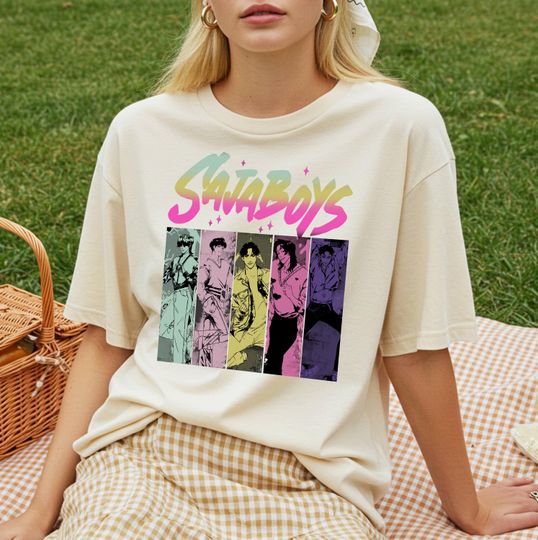 Discover Saja Boys Kpop Band Shirt,Kpop Demon Hunters Movie Shirt,Demon Hunters Merch,KPDH Shirt,Jinu Sweater,Saja Boys Tshirt,Saja Boys Graphic Tee