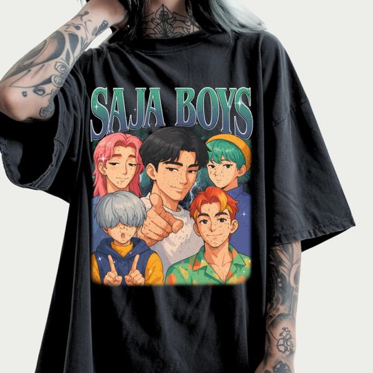 Discover Kpop Demon Hunters Shirt, Saja Boys Huntrix Shirt, Mira Pullover For Zoey Tee, Kpop Listener Gift, Rumi Fan Shirt, Saja Boys Shirt