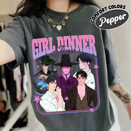 Discover Jinu Saja Boys Digital Download, Girl Dinner Jinu T Shirt, Kpop Demon Hunter Graphic PNG File, Gift For Kpop Movie Fan design, Rujinu png
