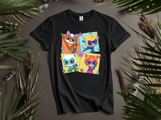 Discover Disney Super Kitties Kittie Buddy Bitsy T-Shirts, Hoodie for Men, Women, and Kids - Sizes S to 5XL | Ladies' T-Shirts Hoodie Available AD696