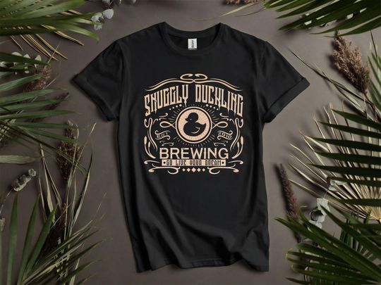 Retro The Snuggly Duckling Brewing T-Shirt Hoodie Matching