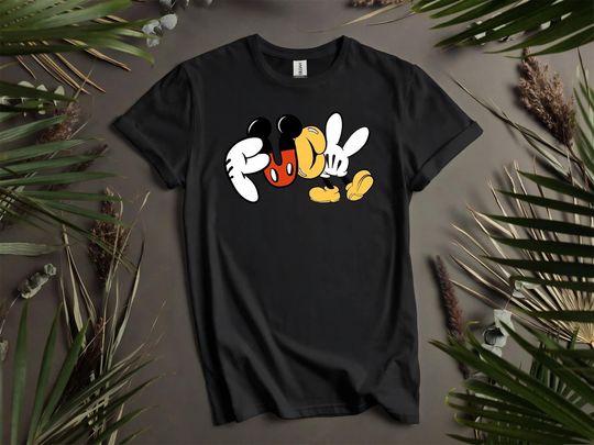 Discover Donald Duck Fist Bump Custom T-Shirts for Men, Women, and Kids - Sizes S to 5XL | Ladies' T-Shirts Available i666