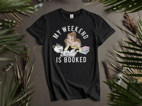 Beauty And The Beast Belle Book Lover T-Shirt