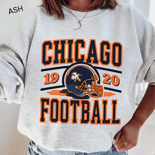 Discover Vintage Chicago Football Sweatshirt: Game Day Fan Apparel